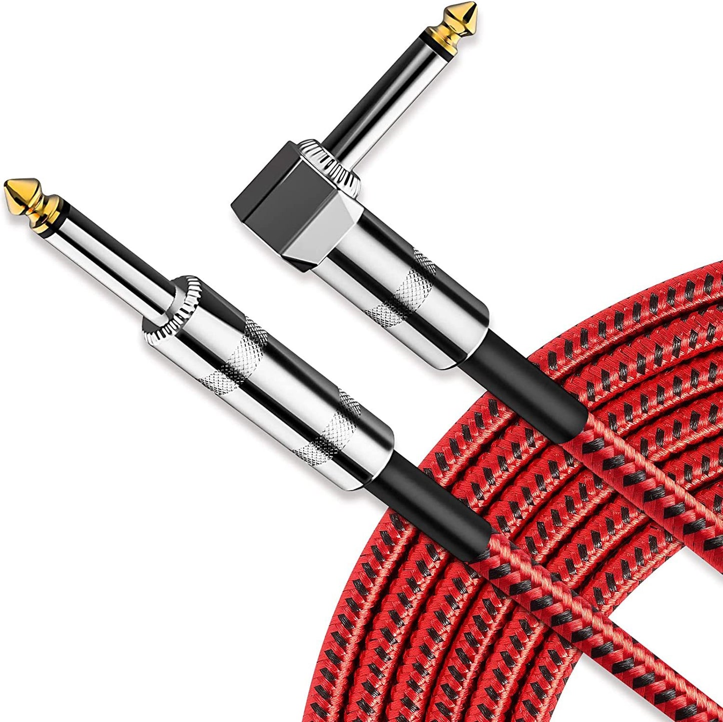 65mm TS Plug Audio Cable 635 Dual Channel Audio Amplifier Cable Monitor Balance Alignment