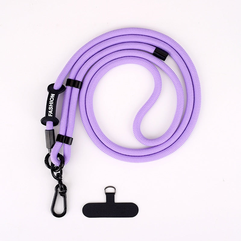 7mm Solid Color Mobile Phone Lanyard