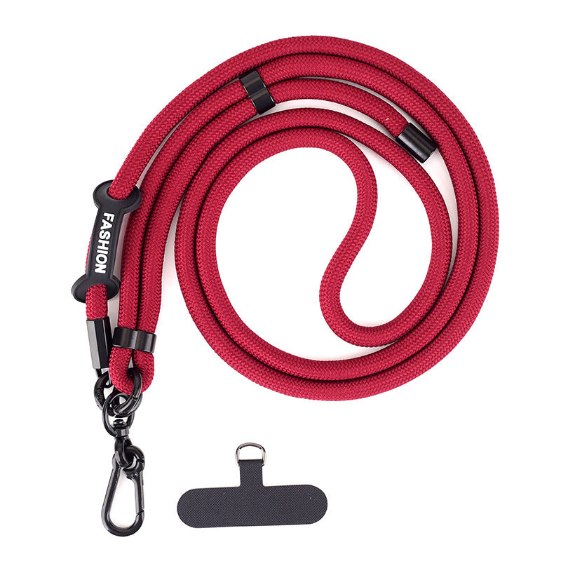 7mm Solid Color Mobile Phone Lanyard