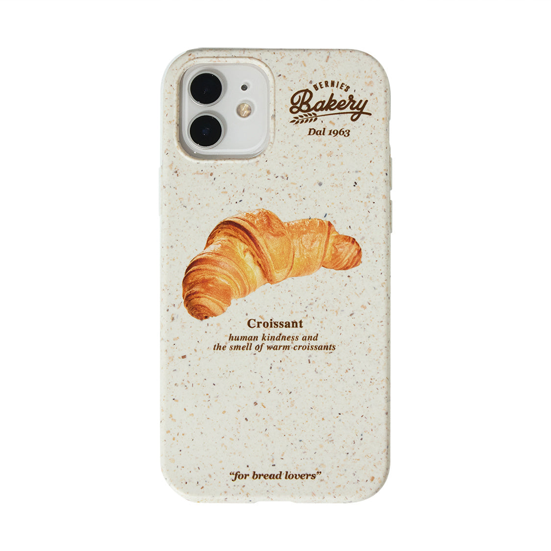 Biodegradable Croissant Mobile Phone Case