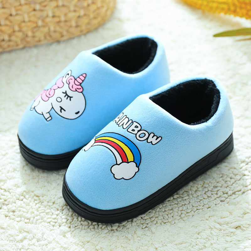 Children's cotton slippers