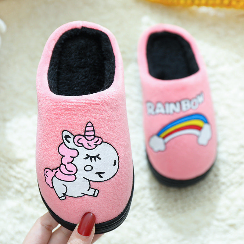 Children's cotton slippers