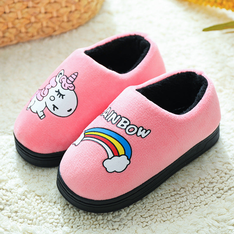 Children's cotton slippers