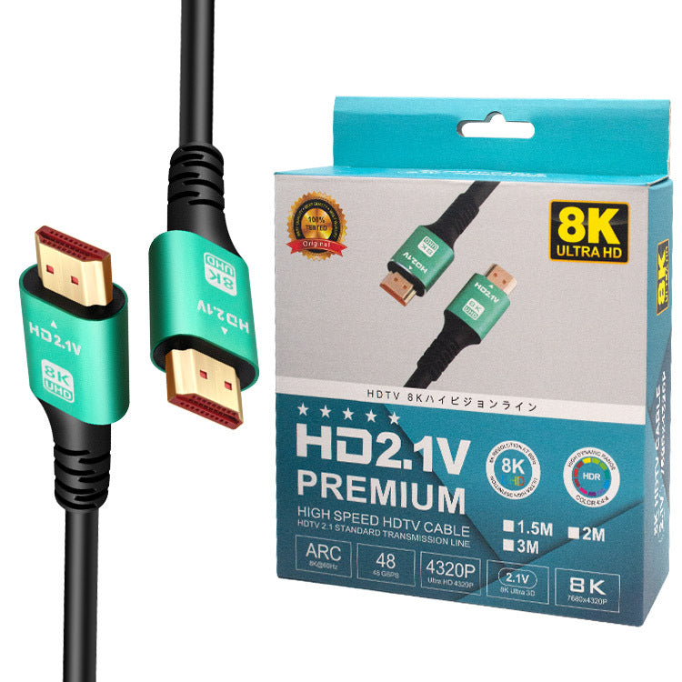 Câble HDMI haute définition version 2.1 8K 60 Hz