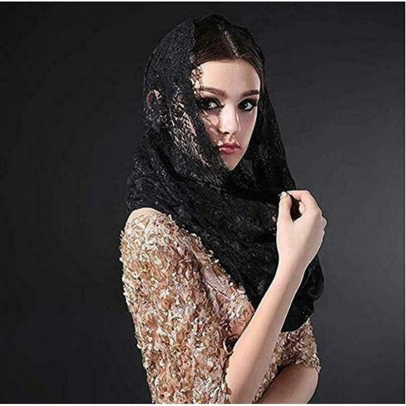 Various Vintage Women's Lace Veil Wedding Bridal Headscarf