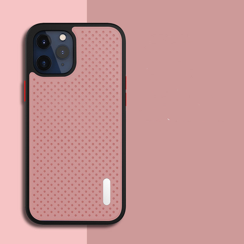 Cell Phone Case Graphene Heat Dissipation Pores Hit The Color