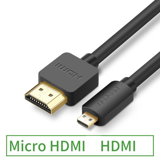 Câble Hdmi vers Hdmi, téléphone portable, tablette, caméra, ordinateur portable, projecteur, transfert de tête Micro