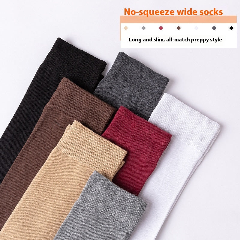 Women's High Silicone Non-slip Cotton Socks