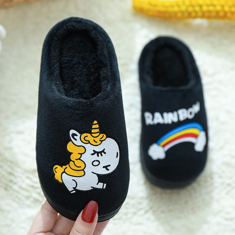 Children's cotton slippers