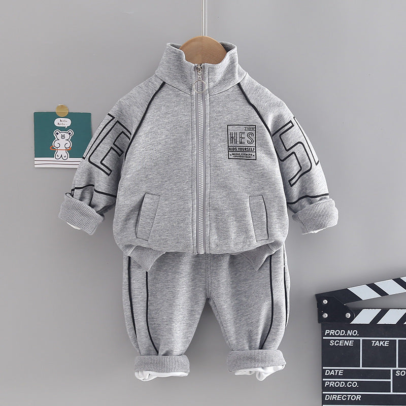 Baby Boy Autumn Clothes Suit Two-piece Set