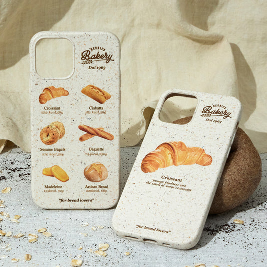 Biodegradable Croissant Mobile Phone Case