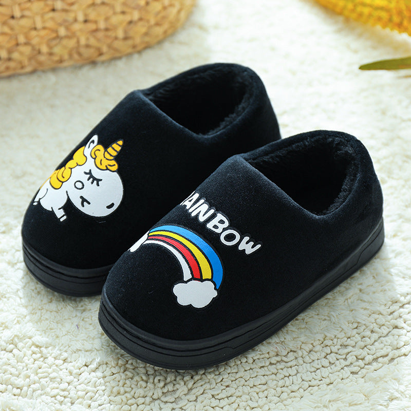 Children's cotton slippers