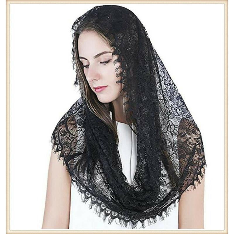 Various Vintage Women's Lace Veil Wedding Bridal Headscarf