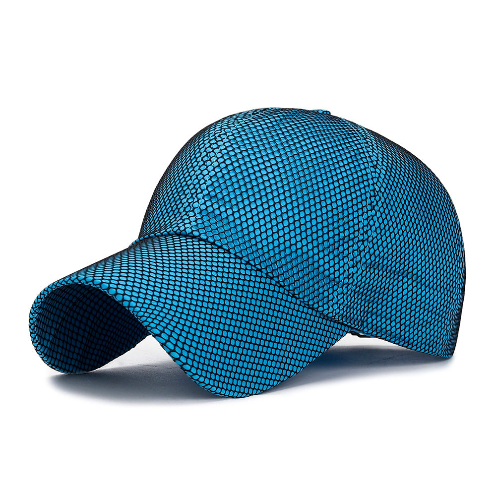 Unisex Baseball Cap, Quick Dry Mesh, Solid Visor, New Spring Summer