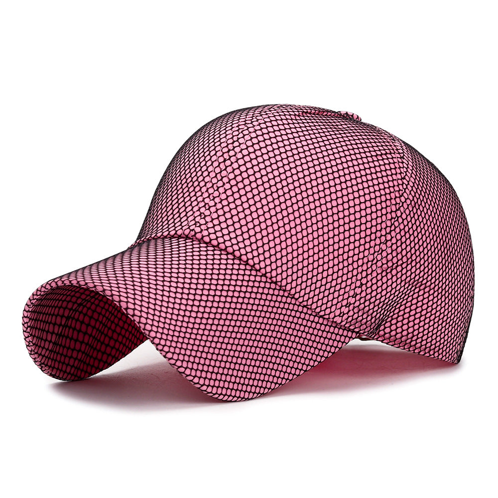 Unisex Baseball Cap, Quick Dry Mesh, Solid Visor, New Spring Summer