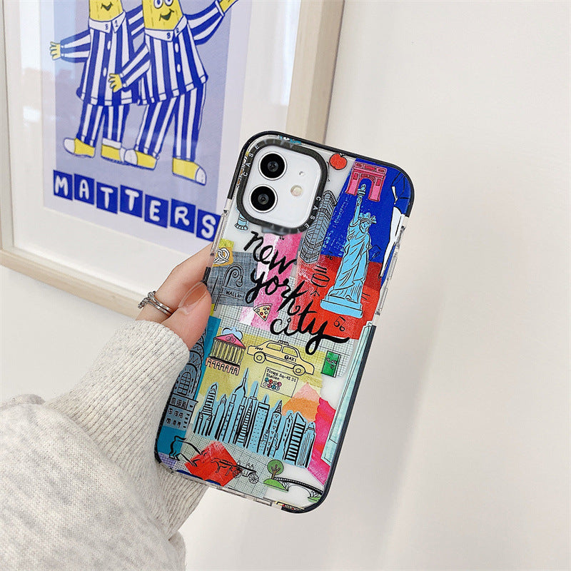 European And American Style Paris Tower Phone Case