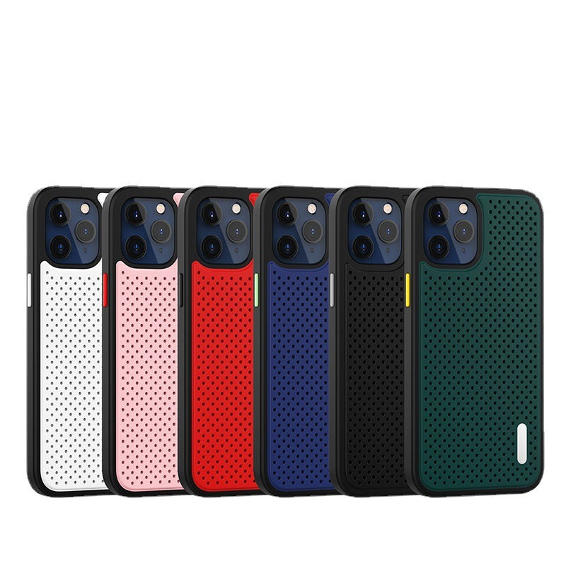 Cell Phone Case Graphene Heat Dissipation Pores Hit The Color