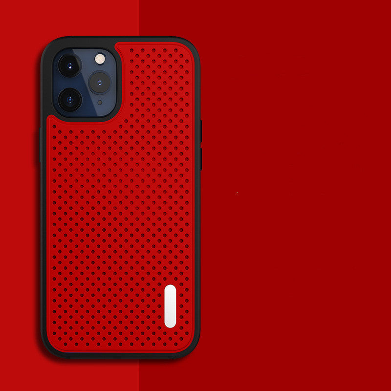 Cell Phone Case Graphene Heat Dissipation Pores Hit The Color